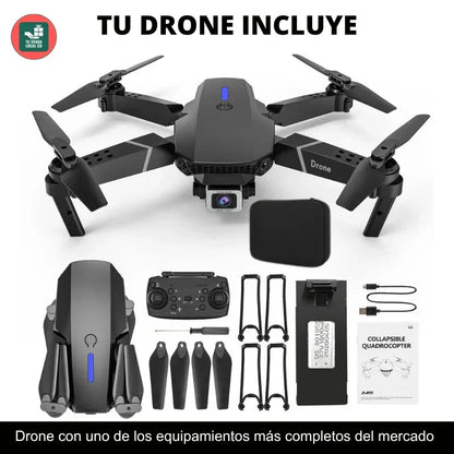 NUEVO DRONE  W8 PRO MAX 2025 CON INTELIGENCIA ARTIFICIAL + 2 BATERIAS ADICIONALES y ESTUCHE DE REGALO